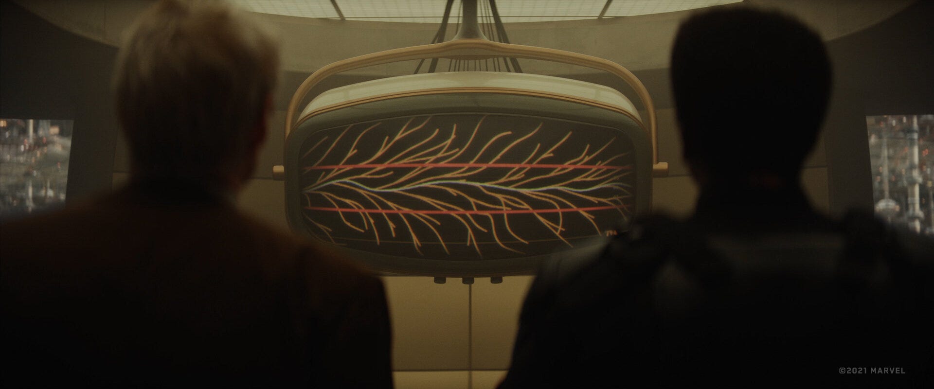 Loki exploring branching timelines